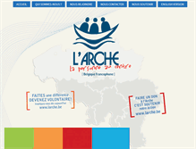 Tablet Screenshot of larche.be