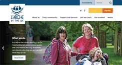 Desktop Screenshot of larche.org.uk